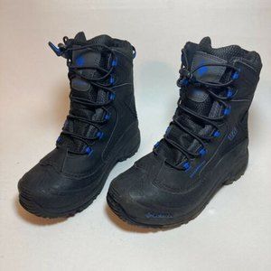 Columbia BUGABOOT Winter Snow Boots BY1332-010 Size 5 Boy Youth Black